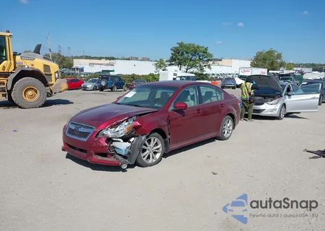 2013 Subaru Legacy 2.5I Limited from USA, damaged, VIN 4S3BMBK68D3029681